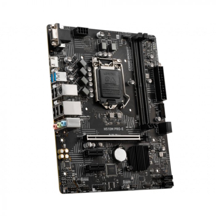 Placa de baza MSI H510M PRO-E, Intel H510, Socket 1200, mATX