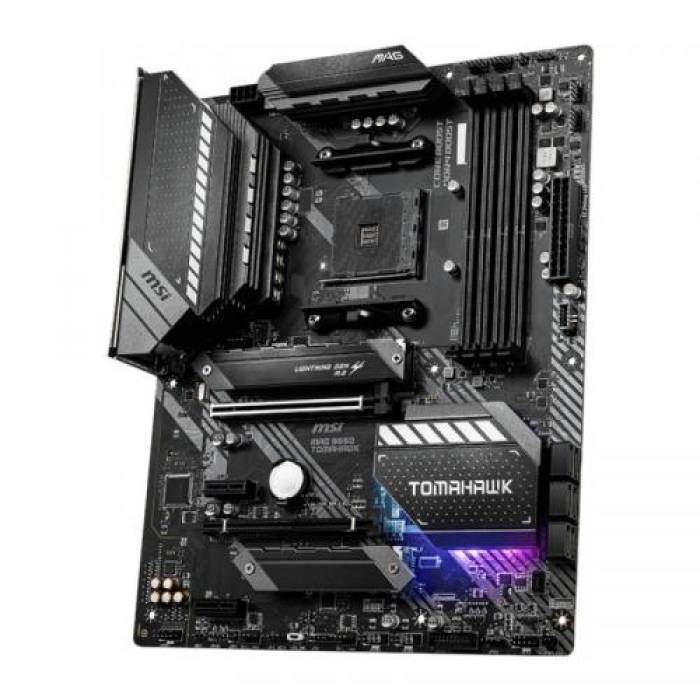 Placa de baza MSI MAG B550 TOMAHAWK, AMD B550, socket AM4, ATX