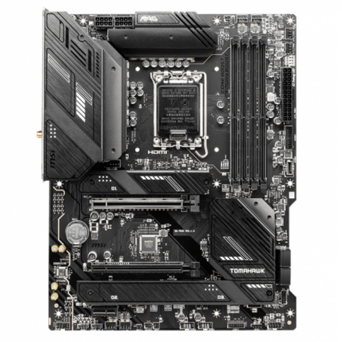 Placa de baza MSI MAG B760 TOMAHAWK WIFI DDR4, Intel B760, Socket 1700, ATX