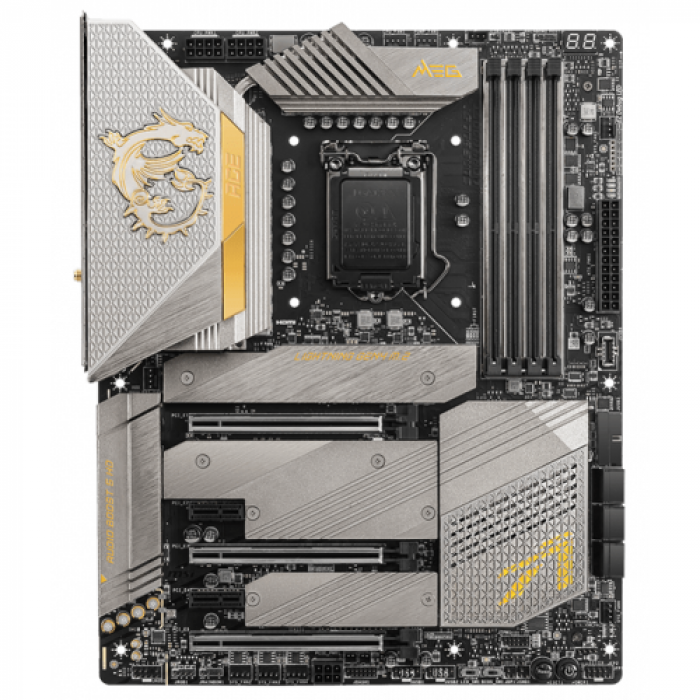 Placa de baza MSI MEG Z590 ACE GOLD EDITION, Intel Z590, Socket 1200, ATX