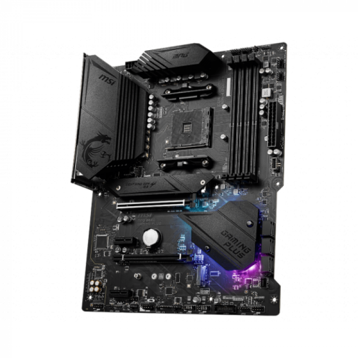 Placa de baza MSI MPG B550 GAMING PLUS, AMD B550, Socket AM4, ATX