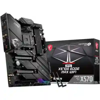 Placa de baza MSI MPG X570S EDGE MAX WIFI, Intel X570, Socket AM4, ATX