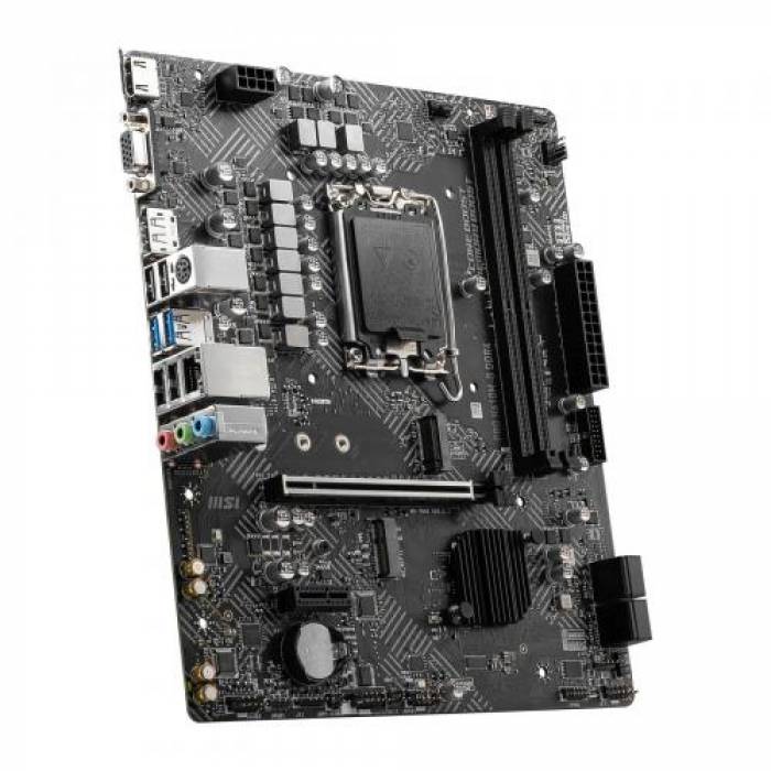 Placa de baza MSI PRO H610M-G DDR4, Intel H610, socket 1700, mATX