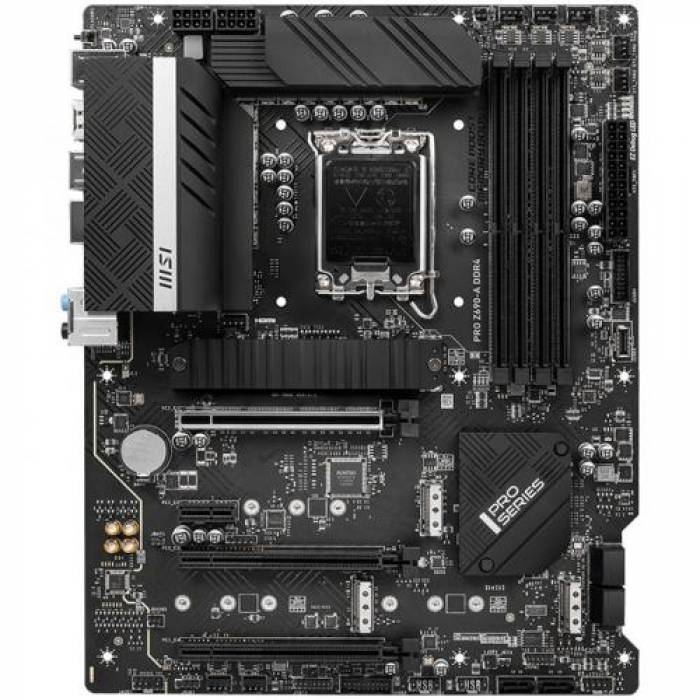 Placa de baza MSI PRO Z690-A DDR4, Intel Z690, socket 1700, ATX