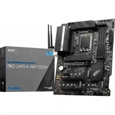 Placa de baza MSI PRO Z690-A WIFI DDR4, Intel Z690, socket 1700, ATX