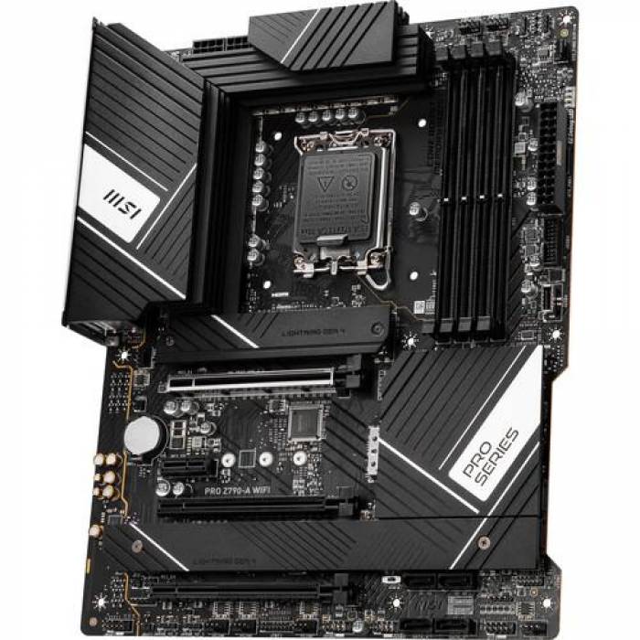 Placa de baza MSI PRO Z790-A WIFI, Intel Z790, Socket 1700, ATX