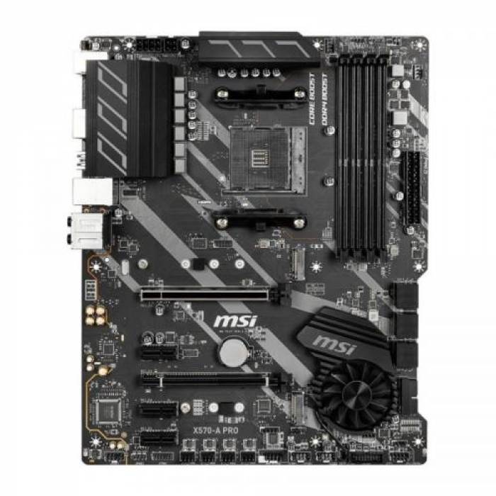 Placa de baza MSI X570-A PRO, AMD X570, Socket AM4, ATX