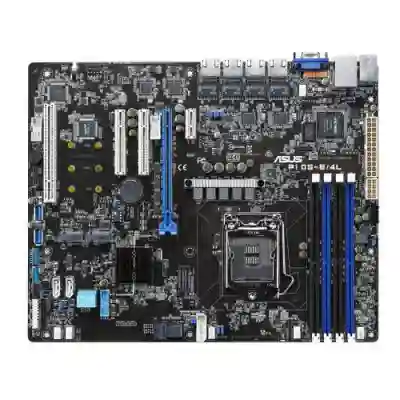 Placa de baza server Asus P10S-E/4L, Intel C236, socket 1151, ATX