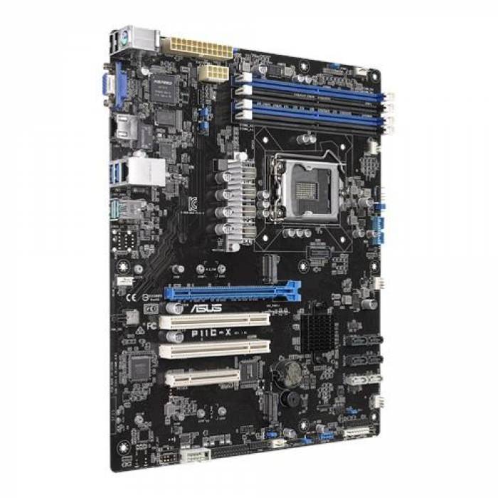 Placa de baza server Asus P11C-X, Intel C242, socket 1151, ATX