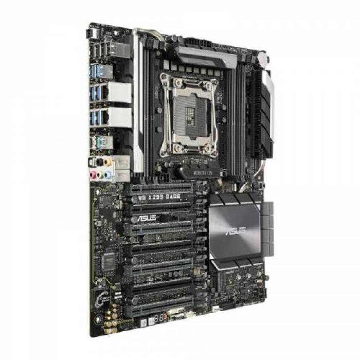 Placa de baza server ASUS WS X299 SAGE, Intel X299, Socket 2066, CEB