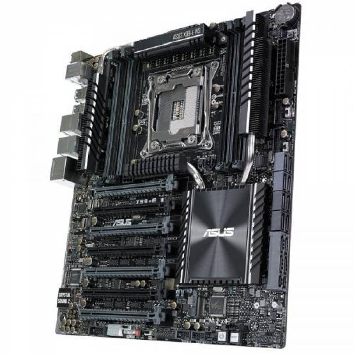 Placa de baza server Asus X99-E WS, Intel X99, socket 2011-v3, CEB