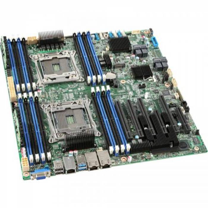Placa de baza server Intel S2600CW2SR, Intel C612, Socket 2011-3, EEB