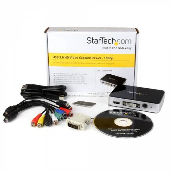 Placa de captura Startech USB3HDCAP