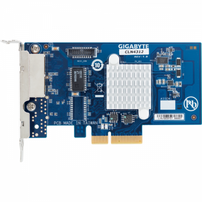 Placa de retea Gigabyte CLN4312, PCI Express x4, Bulk