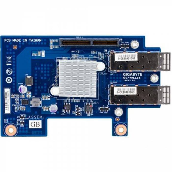 Placa de retea Gigabyte GC-MLIZS, PCI Express x8