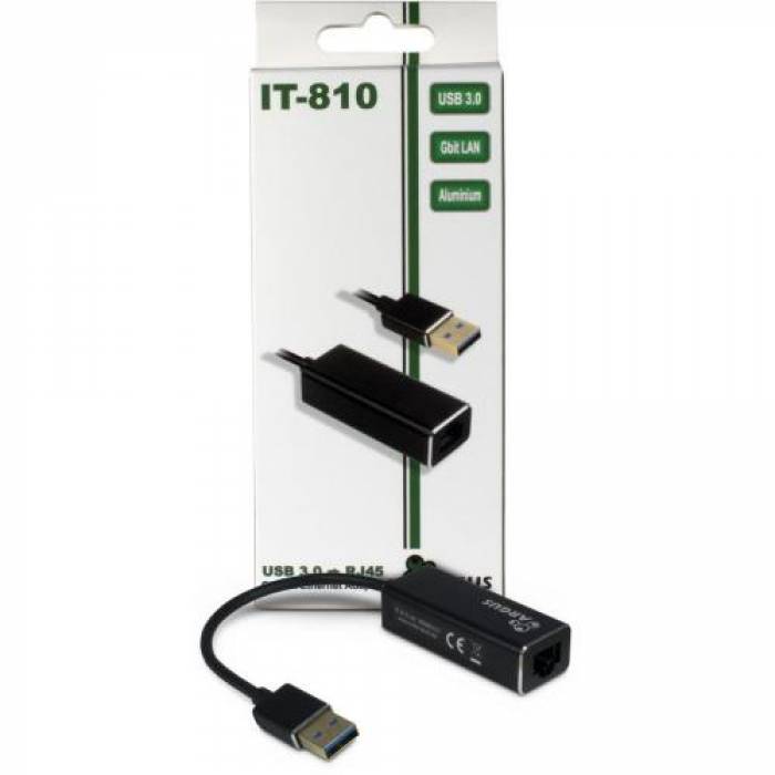 Placa de retea Inter-Tech Argus IT-810, USB