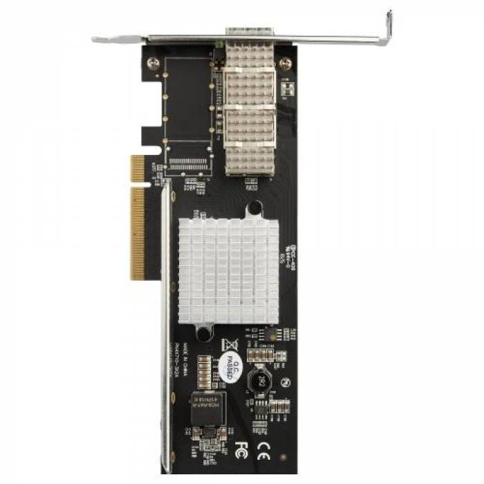 Placa de retea Startech PEX40GQSFPI, PCI Express x8