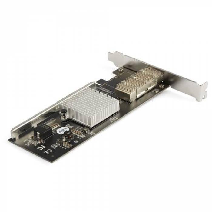Placa de retea Startech PEX40GQSFPI, PCI Express x8