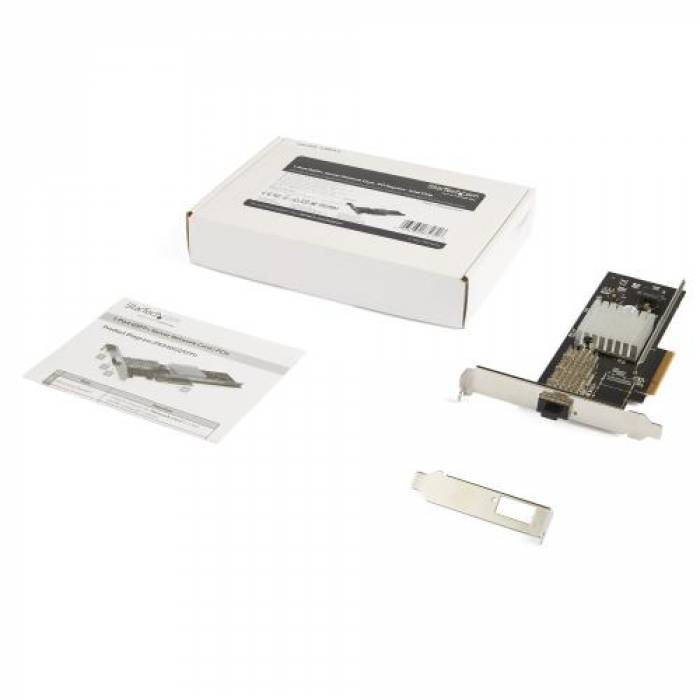 Placa de retea Startech PEX40GQSFPI, PCI Express x8