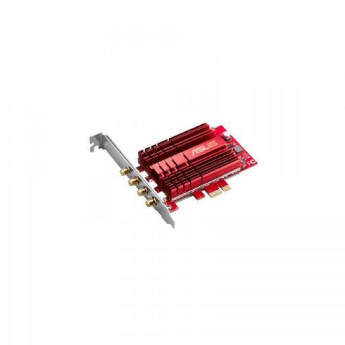 Placa de retea wireless ASUS PCE-AC88, PCI Express x1