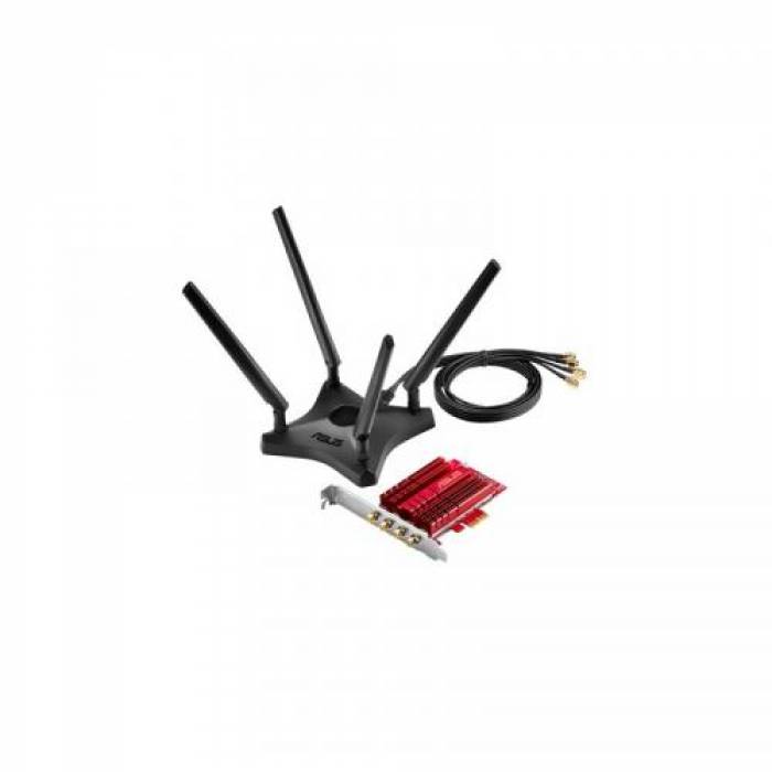 Placa de retea wireless ASUS PCE-AC88, PCI Express x1