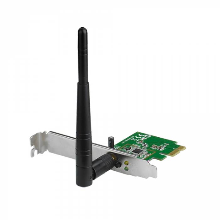 Placa de retea wireless ASUS PCE-N10, PCI Express x1