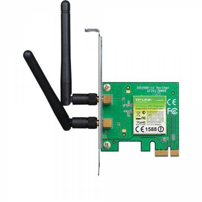 Placa de retea wireless TP-Link TL-WN881ND, PCI Express x1