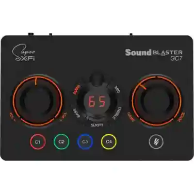 Placa de sunet Creative Sound Blaster GC7, Bluetooth/USB, Black