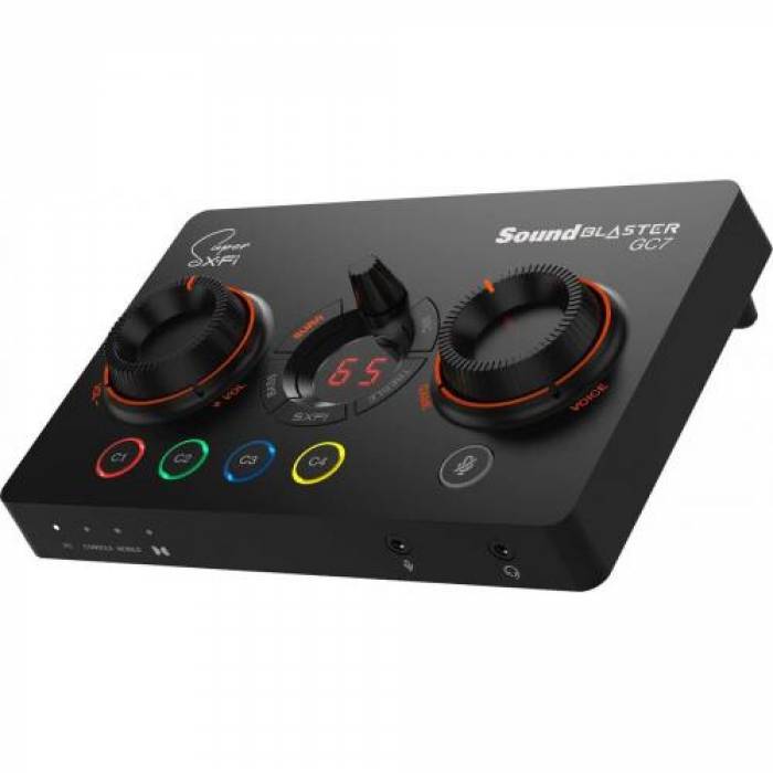 Placa de sunet Creative Sound Blaster GC7, Bluetooth/USB, Black