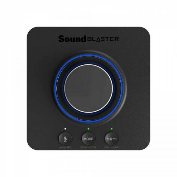 Placa de sunet Creative Sound Blaster X3, USB, Black