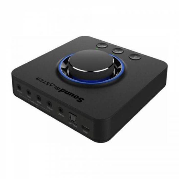 Placa de sunet Creative Sound Blaster X3, USB, Black