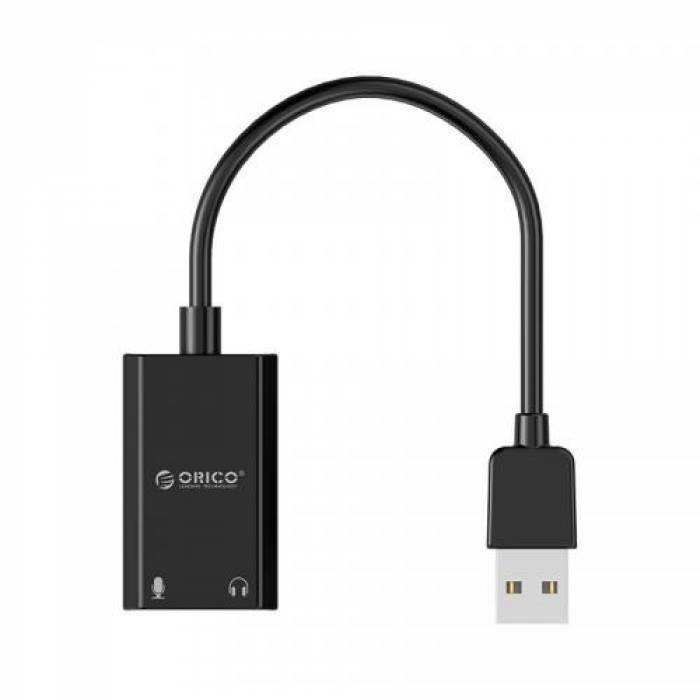 Placa de sunet Orico SKT2, USB, Black