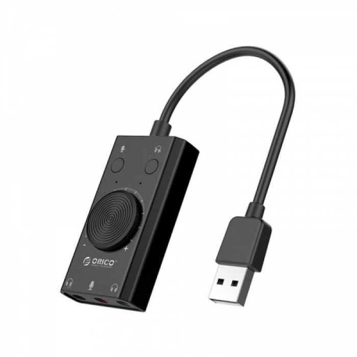 Placa de sunet USB Orico SC2, Black