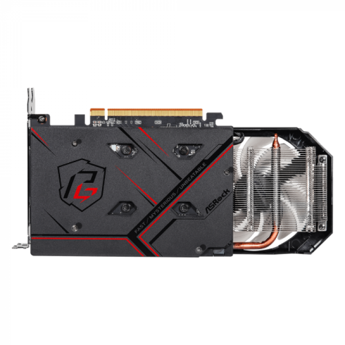 Placa video ASRock AMD Radeon RX 6500 XT Phantom Gaming D OC 4GB, GDDR6, 64bit Placa video ASRock AMD Radeon RX 6500 XT Phantom Gaming D OC 4GB, GDDR6, 64bit
