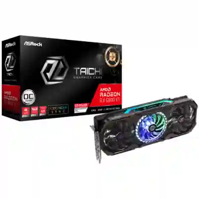 Placa video ASRock AMD Radeon RX 6800 XT Taichi X OC 16GB, GDDR6, 256bit