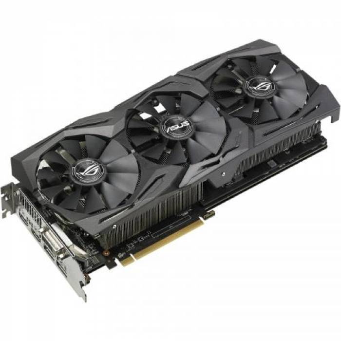 Placa video ASUS AMD Radeon RX 580 STRIX GAMING O8G 8GB, GDDR5, 256bit