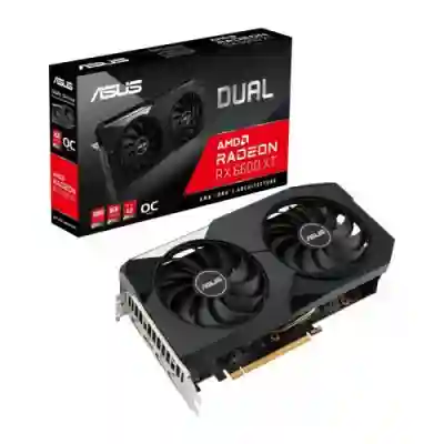 Placa video Asus AMD Radeon RX 6600 XT DUAL OC 8GB, GDDR6, 128bit