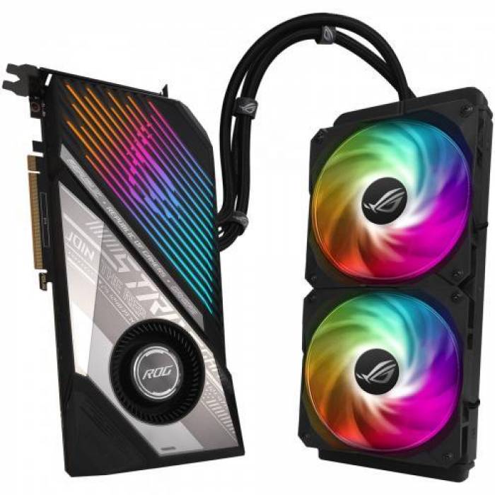 Placa video ASUS AMD Radeon RX 6900 XT ROG STRIX LC GAMING TOP 16GB, GDDR6, 256bit