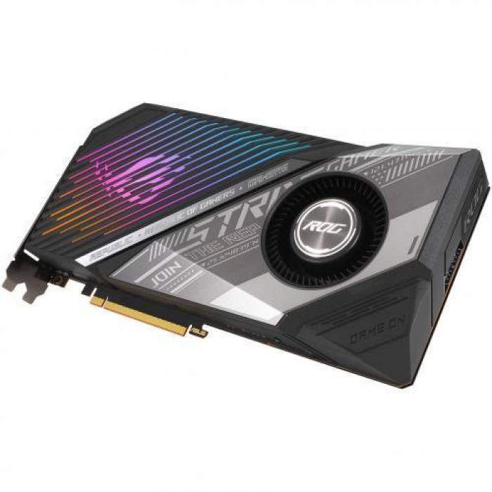 Placa video ASUS AMD Radeon RX 6900 XT ROG STRIX LC GAMING TOP 16GB, GDDR6, 256bit