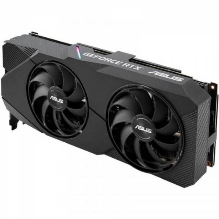 Placa video ASUS nVidia GeForce Dual RTX 2070 Super EVO OC O8G, 8GB, GDDR6, 256bit