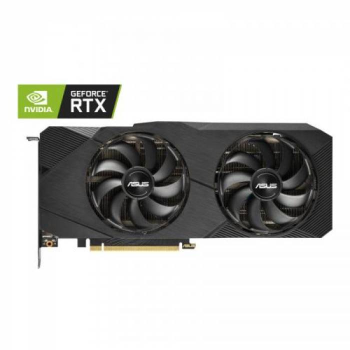 Placa video ASUS nVidia GeForce Dual RTX 2080 SUPER EVO O8G 8GB, GDDR6, 256bit