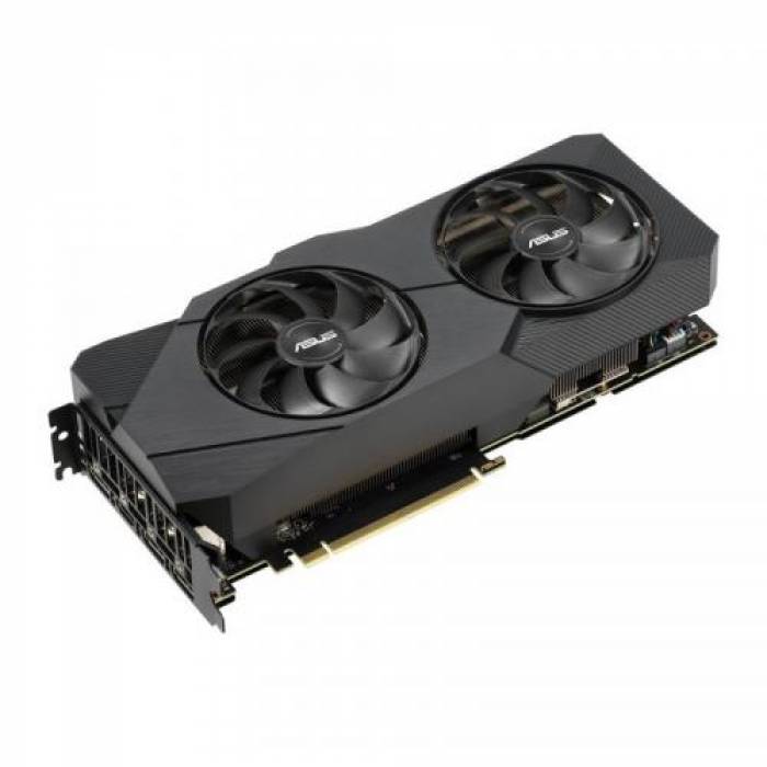 Placa video ASUS nVidia GeForce Dual RTX 2080 SUPER EVO O8G V2, 8GB, GDDR6, 256bit