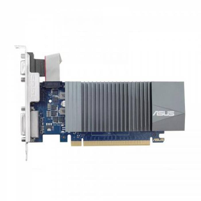 Placa video ASUS nVidia GeForce GT 730 2GB, GDDR5, 64bit, Low Profile
