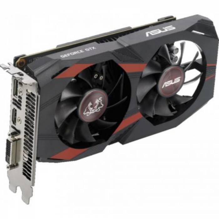 Placa video ASUS nVidia GeForce GTX 1050 Ti Cerberus O4G 4GB, DDR5, 128bit