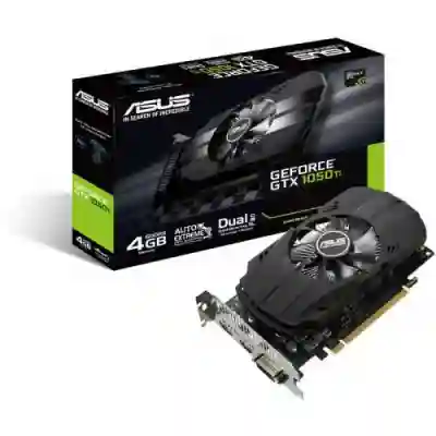 Placa video Asus nVidia GeForce GTX 1050 Ti Phoenix 4GB, GDDR5, 128bit