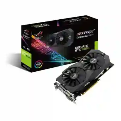 Placa video Asus nVidia GeForce GTX 1050 Ti STRIX GAMING 4GB, DDR5, 128bit