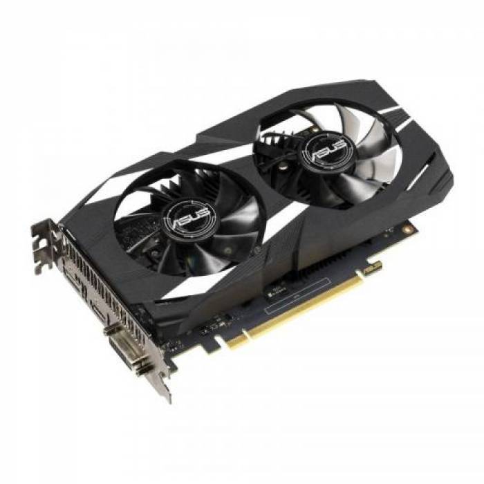 Placa video Asus nVidia GeForce GTX 1650 DUAL O4G 4GB, GDDR5, 128bit