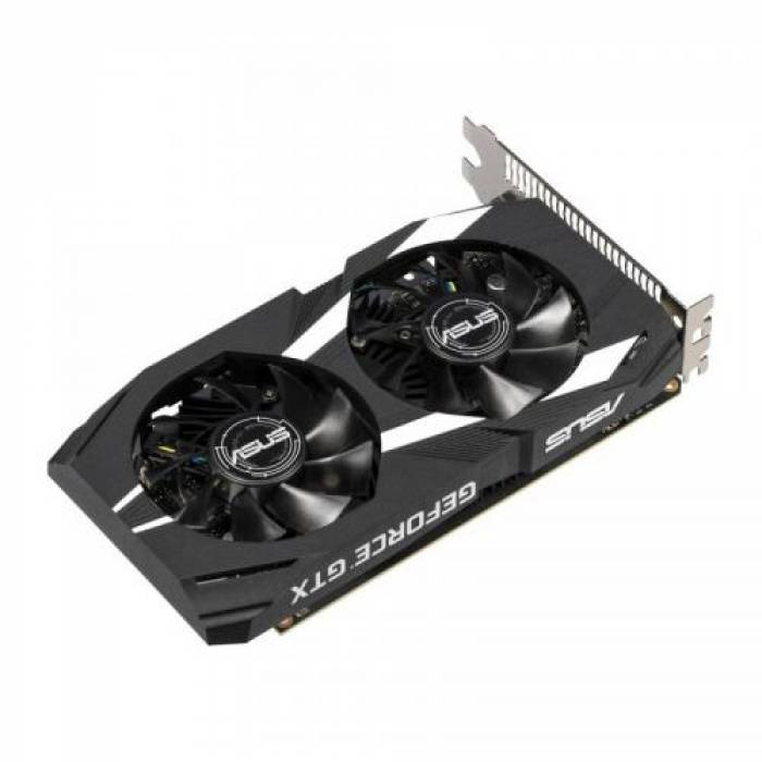 Placa video Asus nVidia GeForce GTX 1650 DUAL O4G 4GB, GDDR5, 128bit