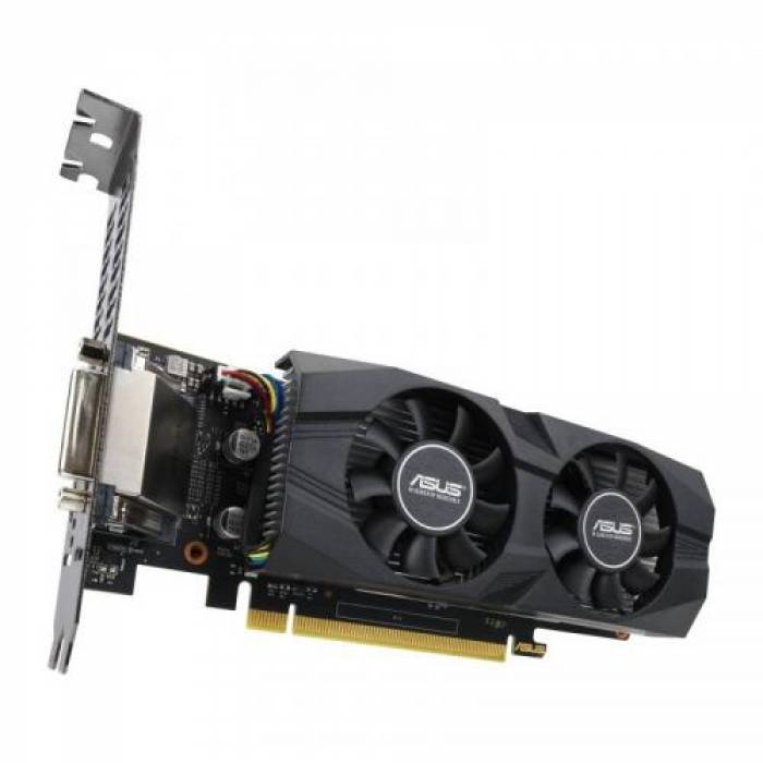 Placa video ASUS nVidia GeForce GTX 1650 LP O4G 4GB, GDDR5, 128bit