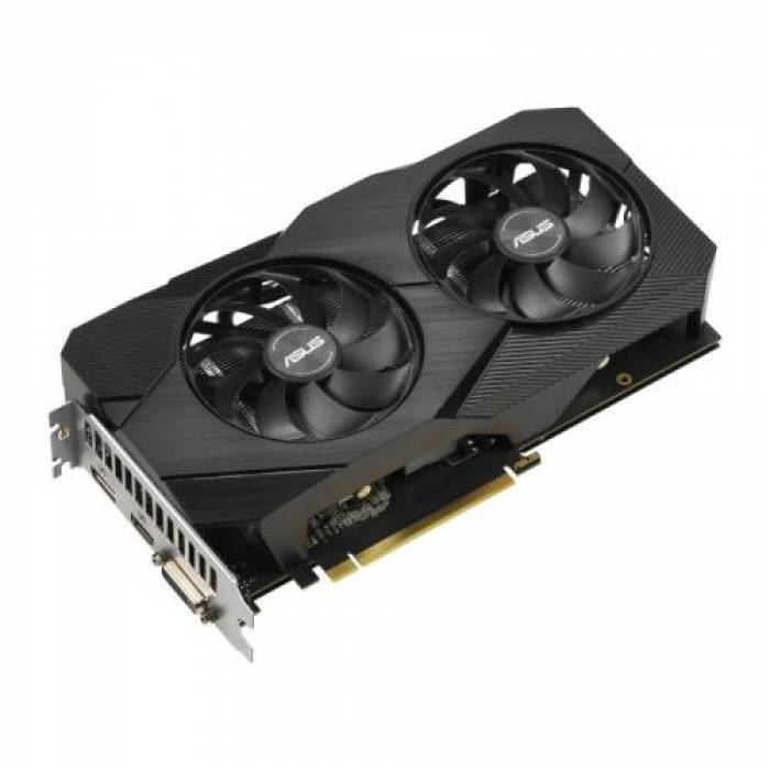 Placa video ASUS nVidia GeForce GTX 1660 Dual EVO 6GB, GDDR5, 192bit